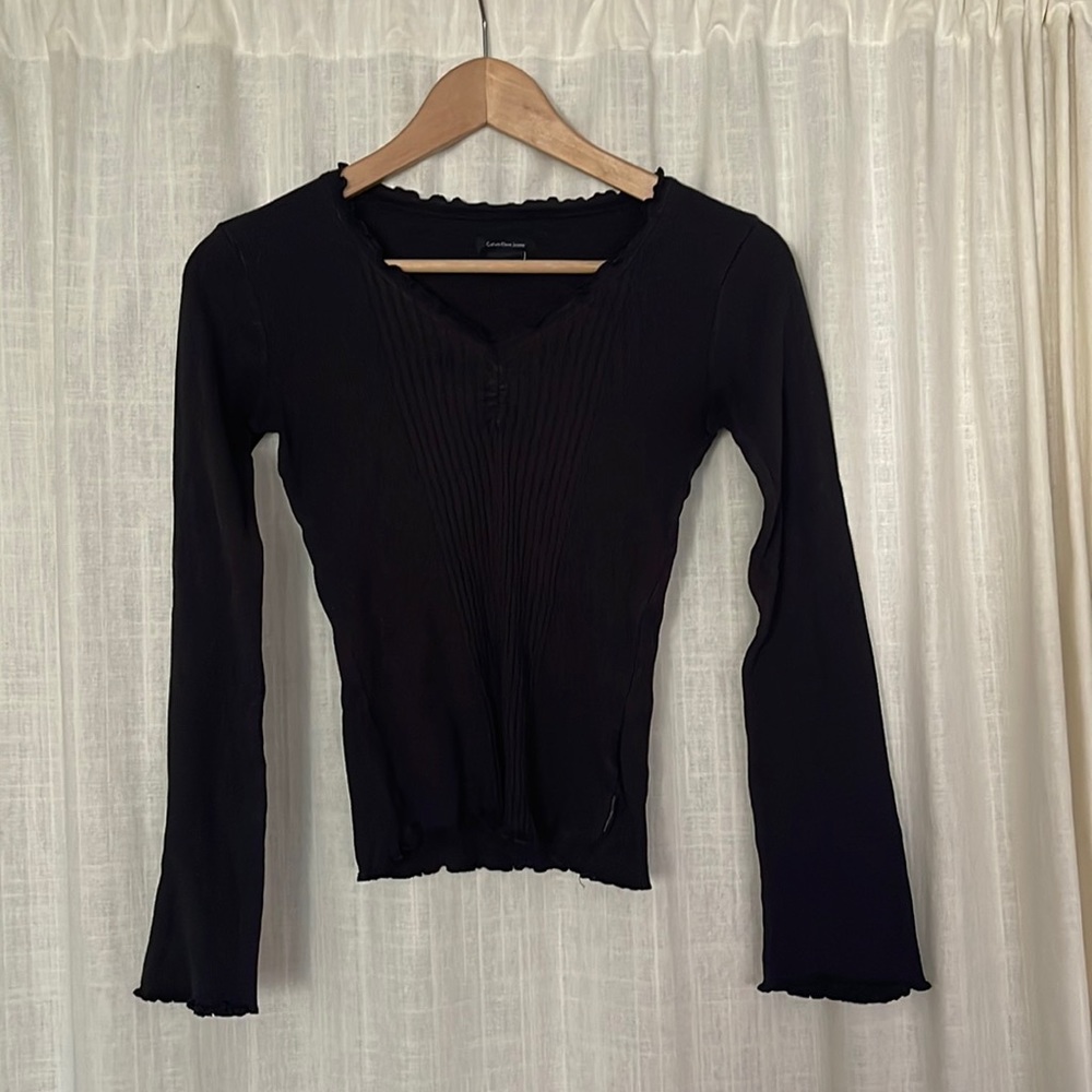 Calvin Klein Ribbed Long Sleeve